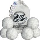 Bolas de secagem de lã SilverWorks! Pacote com 6 eliminadores de odores
