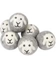 Bolas de secagem de lã Smart Sheep, pacote com 6 unidades, XL Premium Natural