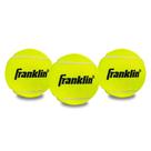 Bolas de tênis Franklin Sports Practice, tamanho oficial, pacote com 3 Bolas de tênis Franklin Sports Practice, tamanho oficial, pacote com 3