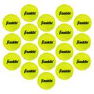 Bolas de tênis Franklin Sports Pressureless Tamanho oficial x18 Bolas de tênis Franklin Sports Pressureless Tamanho oficial x18