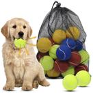 Bolas de tênis para cães Magicorange, pacote com 20, 6,35 cm, flutuantes, Squeaky