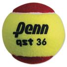 Bolas de tênis Penn QST 36 Youth Felt Red para iniciantes x12 Bolas de tênis Penn QST 36 Youth Felt Red para iniciantes x12