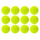 Bolas de treino de golfe Franklin Sports, pacote com 12 unidades para uso interno/externo