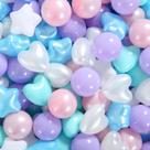 Bolas para Piscina de Pelotas Heopeis Estrella 200 Unidades de Plástico para Niños Pequeños