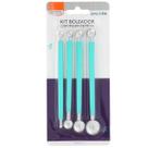 Boleadores Kit Com 4 Pontas De Metal Brw