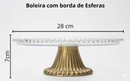 Boleira bandeja porta doces quadrada vermelha