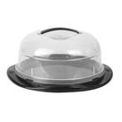 Boleira com Tampa de Trava e Alça Barcelona Porta Bolo de Mesa Plástico Cozinha Nitronplast