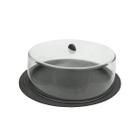 Boleira Confeitaria Decoração Porta Bolo Doces Decoração Cozinha Com Tampa Acrílica Transparente