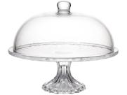 Boleira de Cristal com Tampa Redonda Lyor Diamond 31x23,5cm