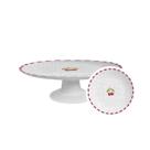 Boleira Decorado Amarena 29 cm Alleanza Cerâmica