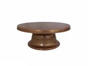 Boleira Giratória Rose Gold 26 cm Boleira para Confeitar Suporte para Bolo Bailarina Giratória