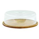 Boleira ou Porta Bolo Bambu com Tampa Ecokitchen Boleira ou Porta Bolo Bambu com Tampa Ecokitchen
