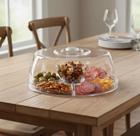 Boleira Petisqueira Saladeira Conjunto elegance 5 em 1 cristal
