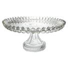Boleira Prato para Bolo de Vidro Transparente Brasilia 26cm - City Glass