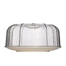 Boleira Premium Elegance Redonda Com Tampa 30cm Branca em Policarbonato Linha Profissional Não Quebra Cook VEM