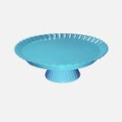 Boleira Redonda 23x8cm Azul Bebe Lb2588 - Massari