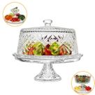 Boleira Saladeira 5em1 Suporte Para Doces Salgados Com Tampa
