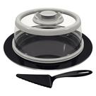 Boleira Tramontina Brasil 3 Peças Em Alumínio Com Revestimento Cerâmico Boleira Tramontina Brasil 3 Peças Em Alumínio Com Revestimento Cerâmico