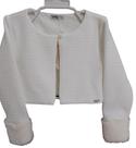 Bolero Casaco Luxo Zafielo Infantil Menina Festa Forrado 520