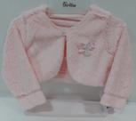 Bolero Casaco Pelo Luxo Paraiso Bebê Menina Inverno 14695 Bolero Casaco Pelo Luxo Paraiso Bebê Menina Inverno 14695