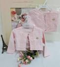 Bolero / Casaquinho Paraiso Bebe Menina Meia Estação Cd 9863