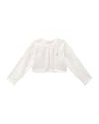 Bolero Em Pelo Menina Infantil Off White Somnii