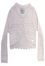 Bolero Longo Rosa Tricote Infantil Noruega Bolero Longo Rosa Tricote Infantil Noruega