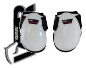 Boleteira atria para cavalo hipismo vaquejada branco vtr
