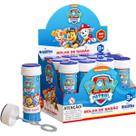Bolha de sabão Patrulha Canina Brasilfex com 12 unidades, infantil, não tóxica, perfumada