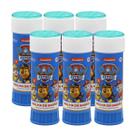 Bolha de sabão Patrulha Canina Brasilflex kit com 6 unidades