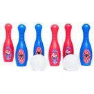 Boliche Brinquedo Grande Infantil Aranha 6 Pinos 2 Bolas