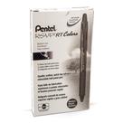 Bolígrafo Pentel RSVP RT COLORS Punta Media Tinta Negra x12