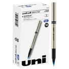 Bolígrafo Rollerball Uni-Ball Deluxe Punta Fina 0.7mm Tinta Azul Paquete de 12 Bolígrafo Rollerball Uni-Ball Deluxe Punta Fina 0.7mm Tinta Azul Paquete de 12