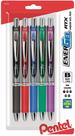 Bolígrafos de Gel Líquido Pentel EnerGel RTX 1.0mm Paquete de 5