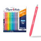 Bolígrafos de gel Paper Mate InkJoy Bright punta media 0.7 mm 10 unidades
