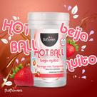 Bolinha funcional morango com champanhe - hot flowers Bolinha funcional morango com champanhe - hot flowers