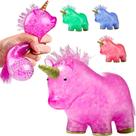 Bolinha Macia Relaxante anti estresse unicorni ball apertar colorida