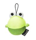 Bolinha pet tecido com barulho de amassado Mimo Sapo PP201
