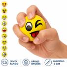 Bolinha Terapêutica Alivio do Estresse 6cm Carinhas Aleatórias Fofinhas e Macias