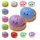 Bolinhas antiestresse Squishy QPGJPD em formato de dumplings Bolinhas antiestresse Squishy QPGJPD em formato de dumplings