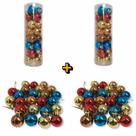 Bolinhas De Natal Lisas 48 Unidades Enfeites Natalinos Bolinhas Coloridas Bolinhas De Natal Lisas 48 Unidades Enfeites Natalinos Bolinhas Coloridas