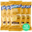 Bolinho Zero Açúcar sabor Beijinho Suavipan Caixa 12 un Bolinho Zero Açúcar sabor Beijinho Suavipan Caixa 12 un