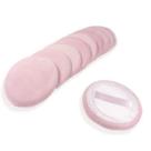 Bolinhos de maquiagem cosmética de algodão Powder Puff LOOKSEVEN, 10 unidades