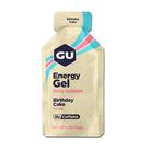 Bolo de aniversário Energy Gel GU Energy Original, pacote com 8