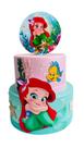 Bolo fake ariel cute