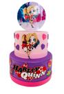 Bolo fake arlequina cute