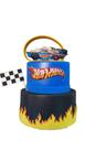 Bolo Fake Hotwheels Azul