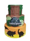 Bolo Fake Jurassic World 3 andares
