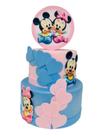 Bolo Fake Minnie e Mickey Baby