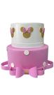 Bolo fake minnie rosa